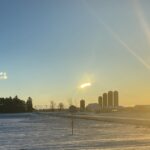 Winter Cold on Dairy Farm